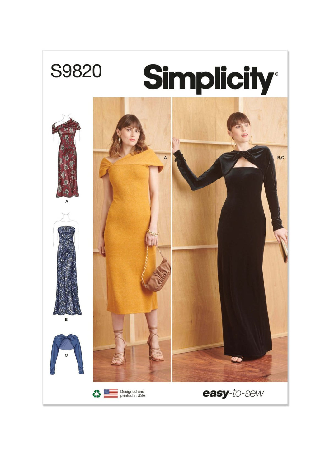 Sewing Pattern: Simplicity S9820