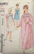 Load image into Gallery viewer, 1959 Vintage Sewing Pattern: Simplicity 3281
