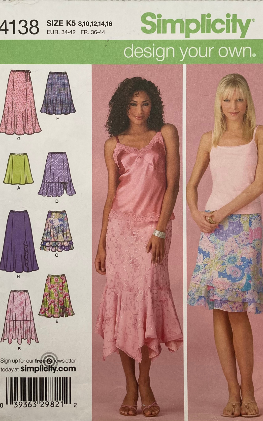 Sewing Pattern: Simplicity 4138