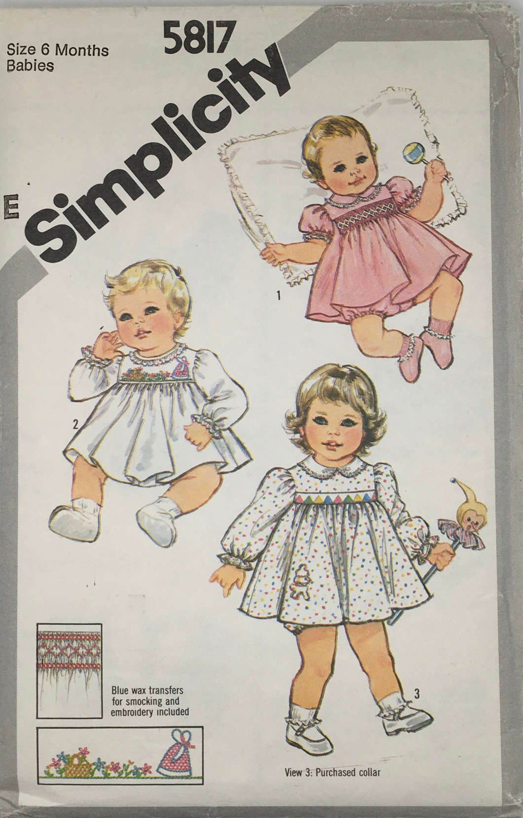 Simplicity Uncut Sewing Pattern 5817