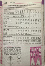 Load image into Gallery viewer, 1975 Vintage Sewing Pattern: Simplicity 5850

