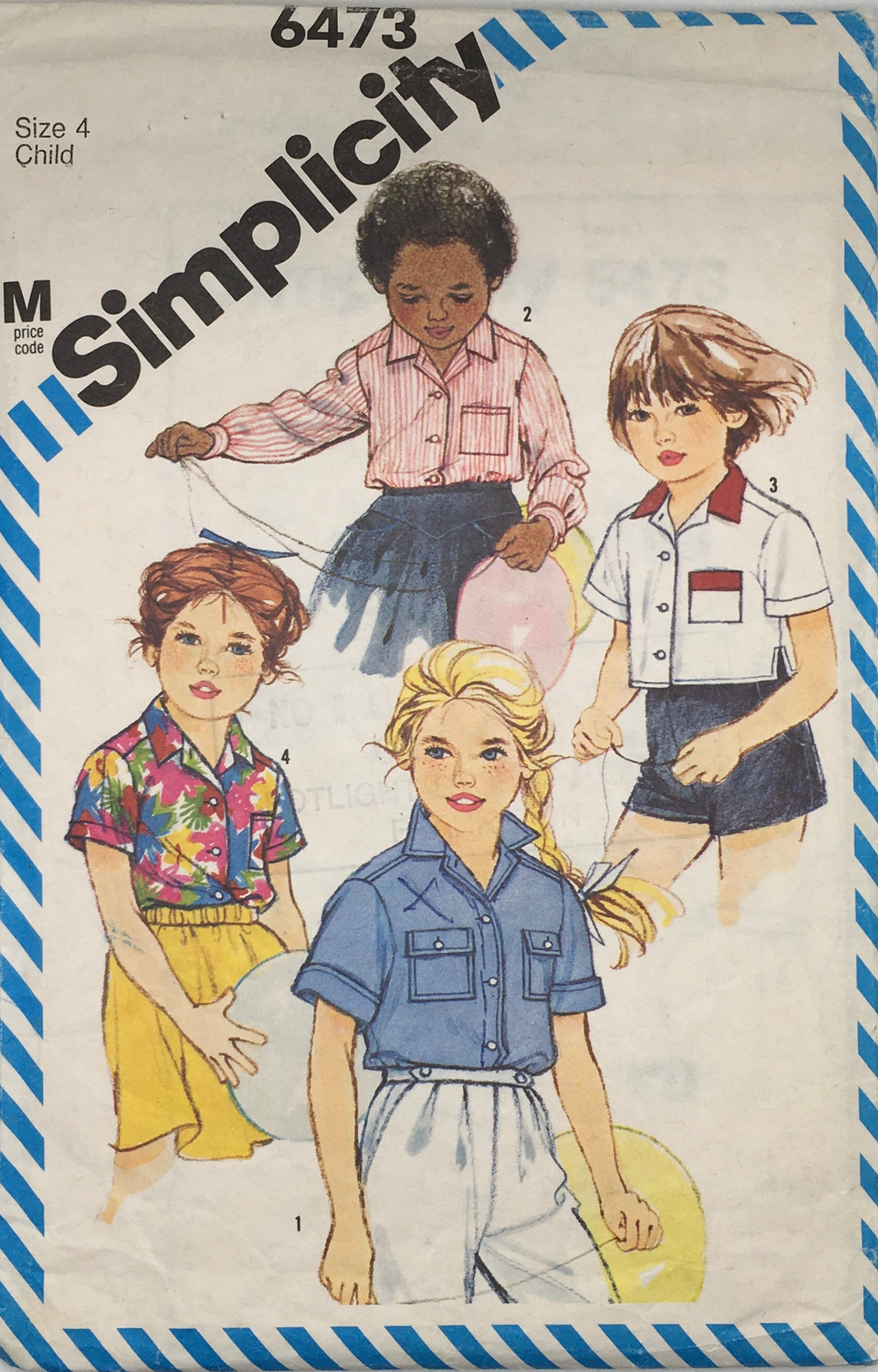 Vintage Sewing Pattern: Simplicity 6473