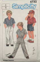 Load image into Gallery viewer, 1984 Vintage Sewing Pattern: Simplicity 6732
