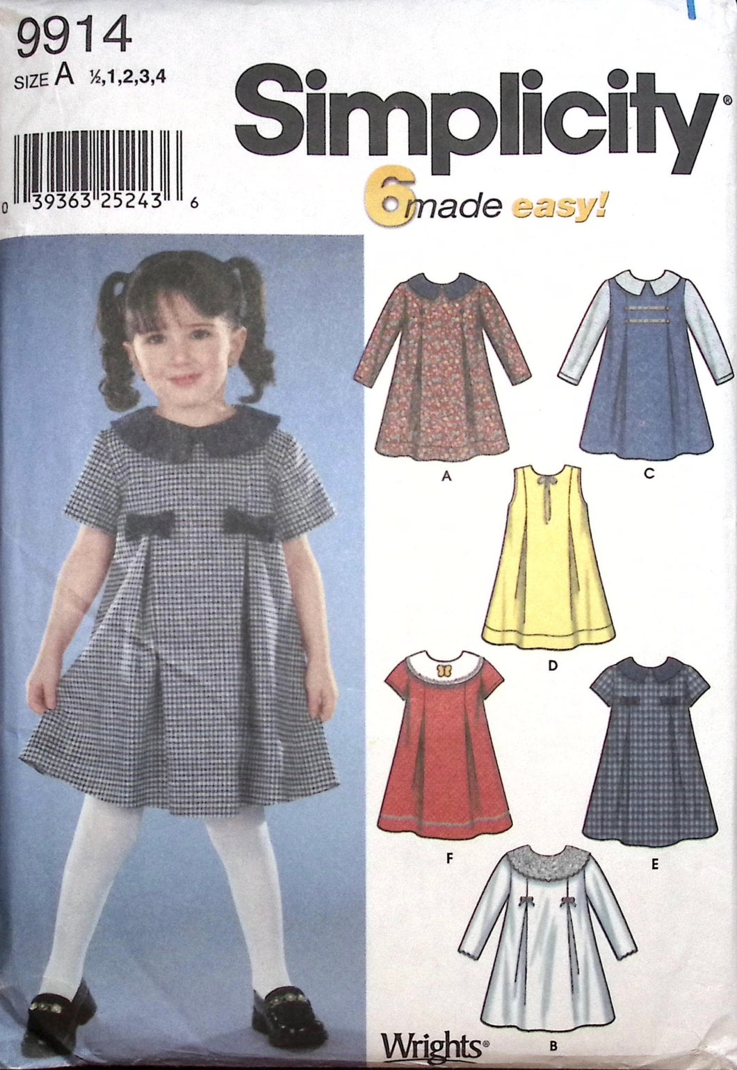 Sewing Pattern: Simplicity 9914