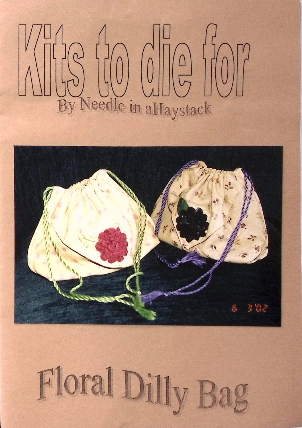 Kits to Die For: By Needle in a Haystack: Floral Dilly Bag