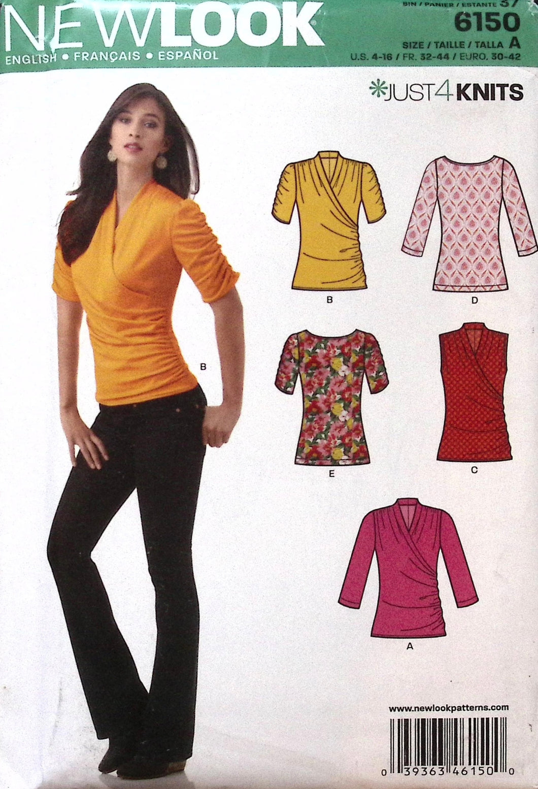 Sewing Pattern: New Look 6150