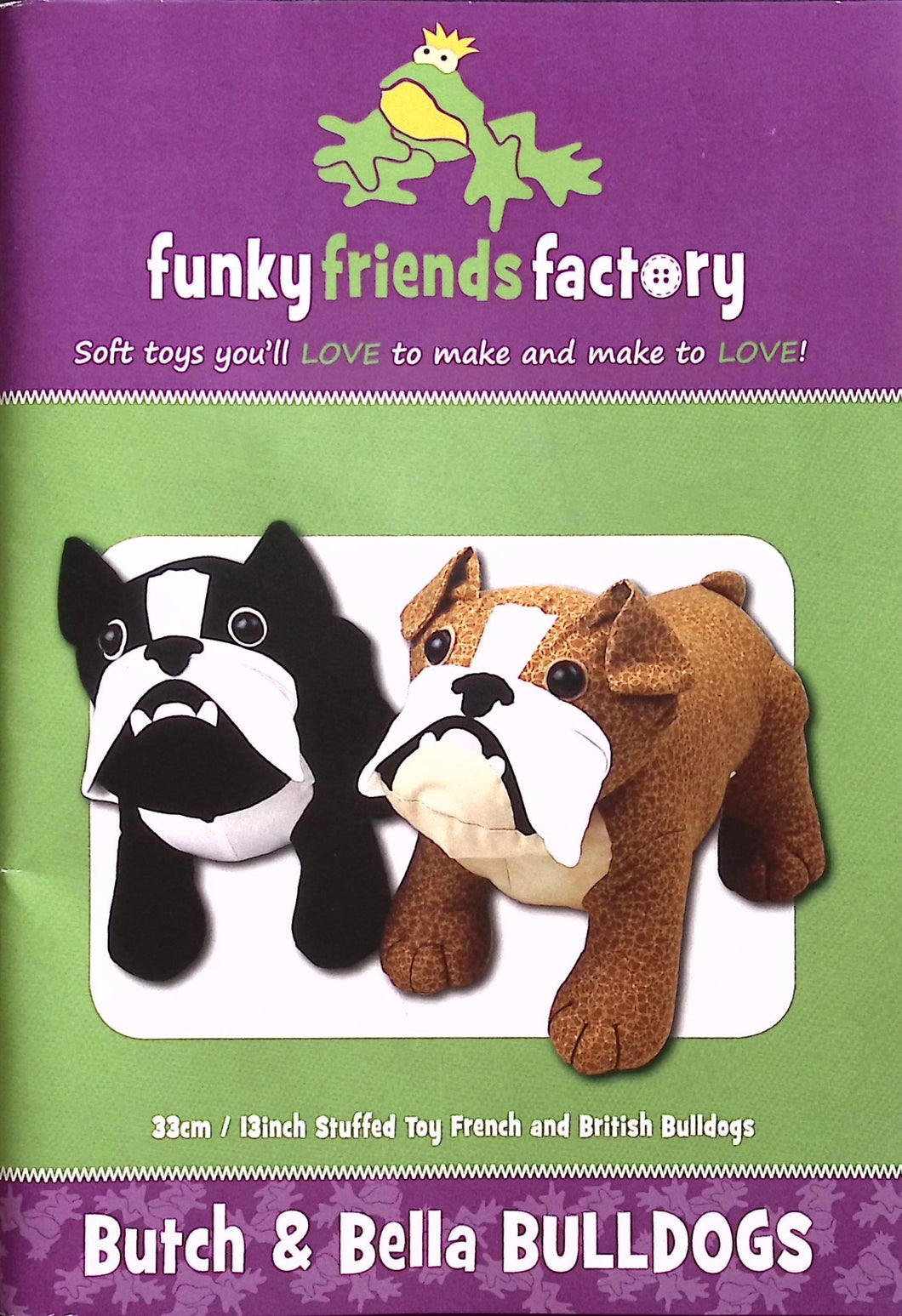 Funky Friends Factory; Butch & Bella Bulldogs