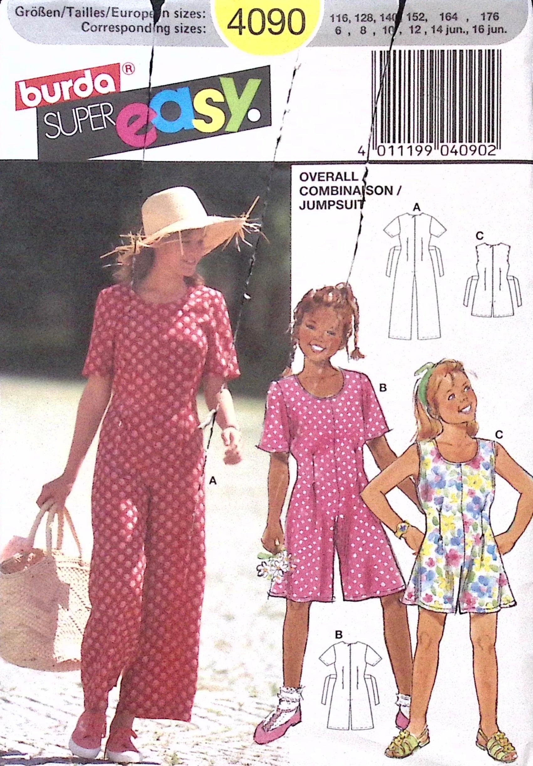 Vintage Sewing Pattern: Burda 4090 – Vintage Stitch Australia