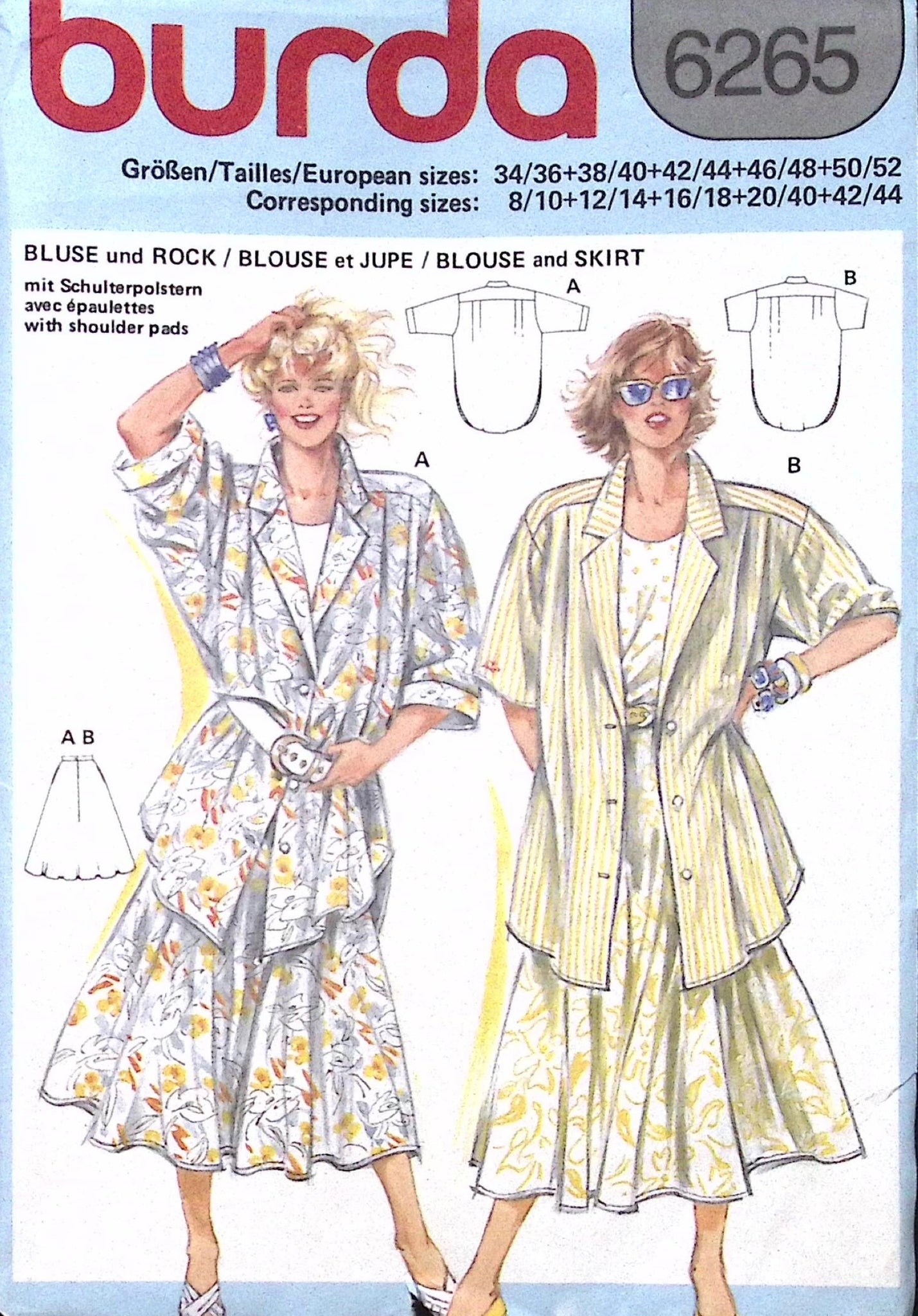Vintage Sewing Pattern: Burda 6265 – Vintage Stitch Australia