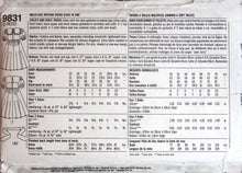 Load image into Gallery viewer, Vintage Sewing Pattern: Simplicity 9831
