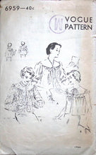 Load image into Gallery viewer, Vintage Sewing Pattern: Vogue 6959
