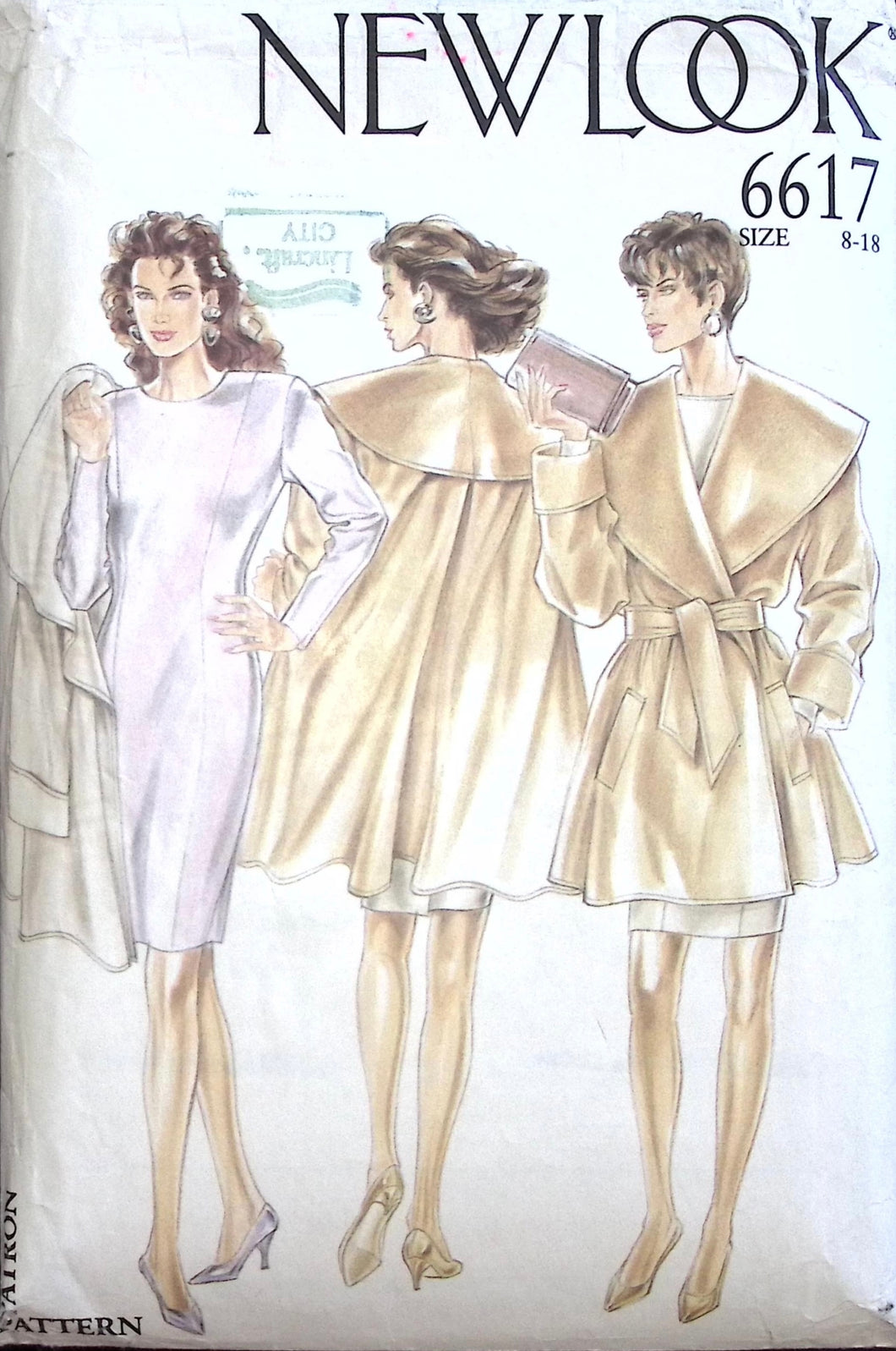 Vintage Sewing Pattern: New Look 6617