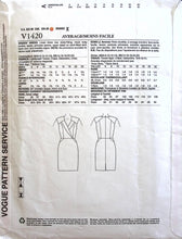 Load image into Gallery viewer, Sewing Pattern: Vogue V1420
