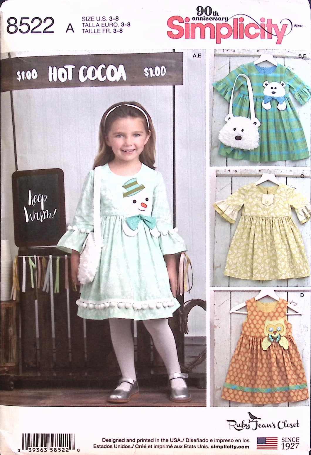 Sewing Pattern: Simplicity 8522