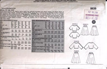 Load image into Gallery viewer, Vintage Sewing Pattern: Vogue 8639
