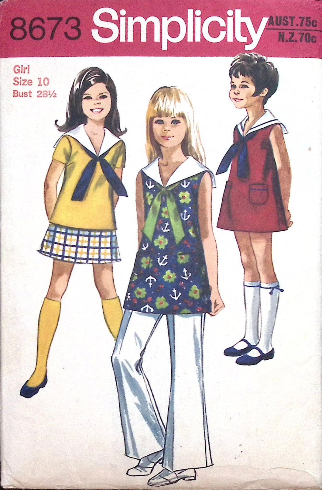 Vintage Sewing Pattern: Simplicity 8673