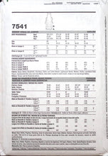 Load image into Gallery viewer, Vintage Sewing Pattern: Simplicity 7541
