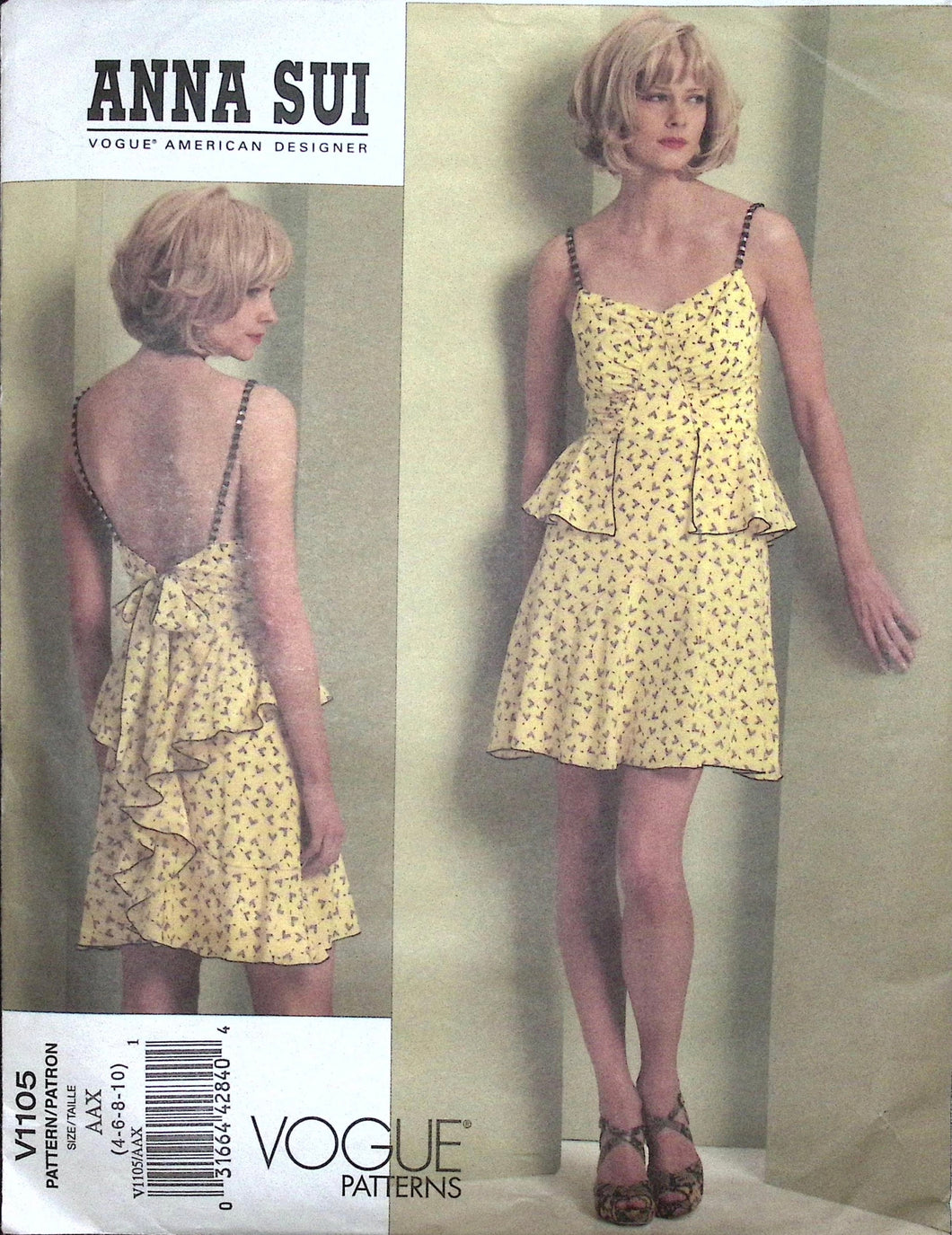 Sewing Pattern: Vogue V1105