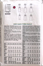 Load image into Gallery viewer, Vintage Sewing Pattern: Vogue 8459
