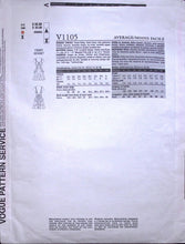 Load image into Gallery viewer, Sewing Pattern: Vogue V1105
