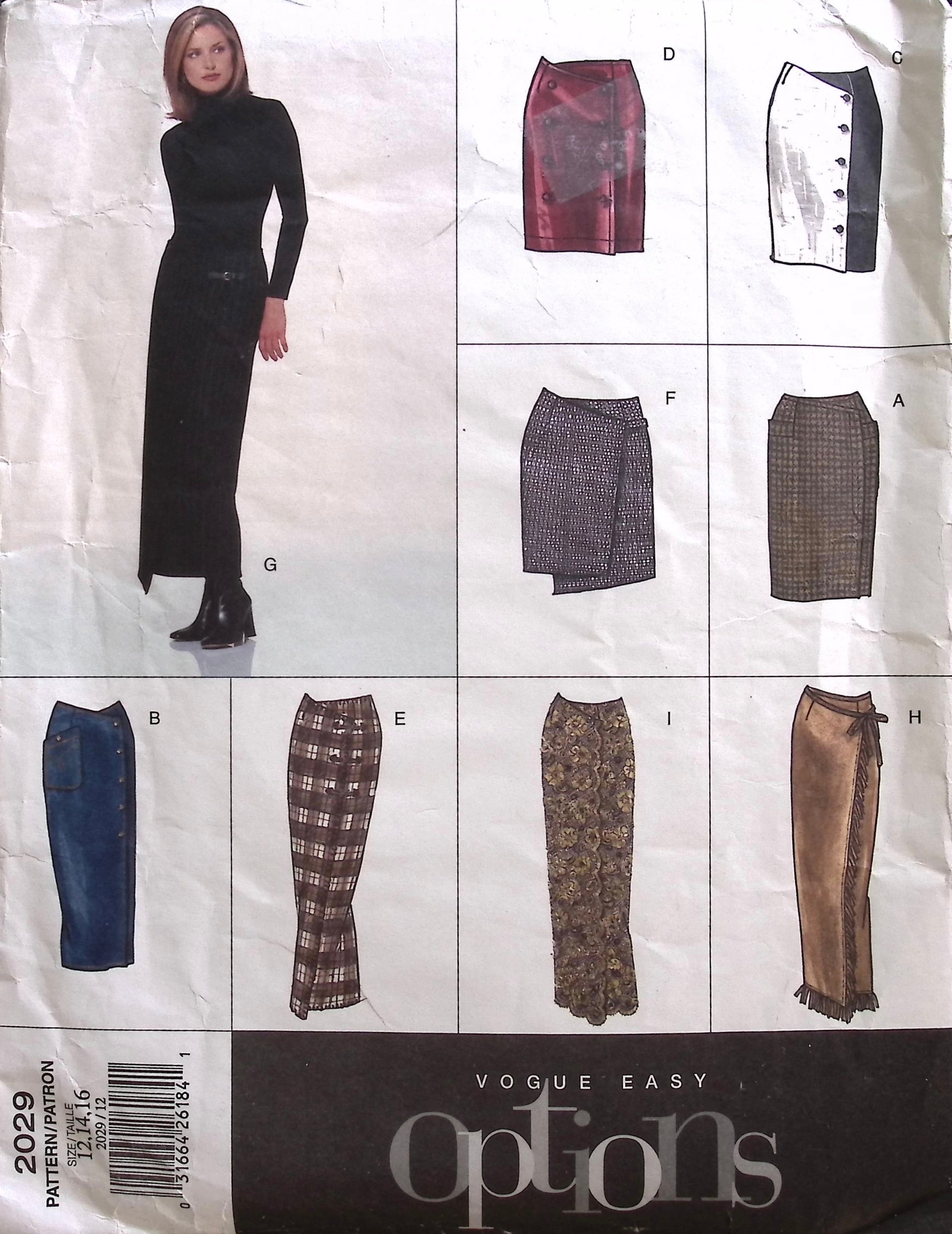 Sewing Pattern: Vogue 2029 – Vintage Stitch Australia