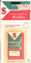 Load image into Gallery viewer, Vintage Singer Sewing Needles 2020N
