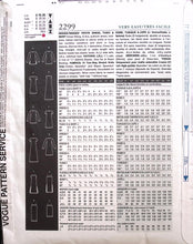 Load image into Gallery viewer, Vintage Sewing Pattern: Vogue 2299
