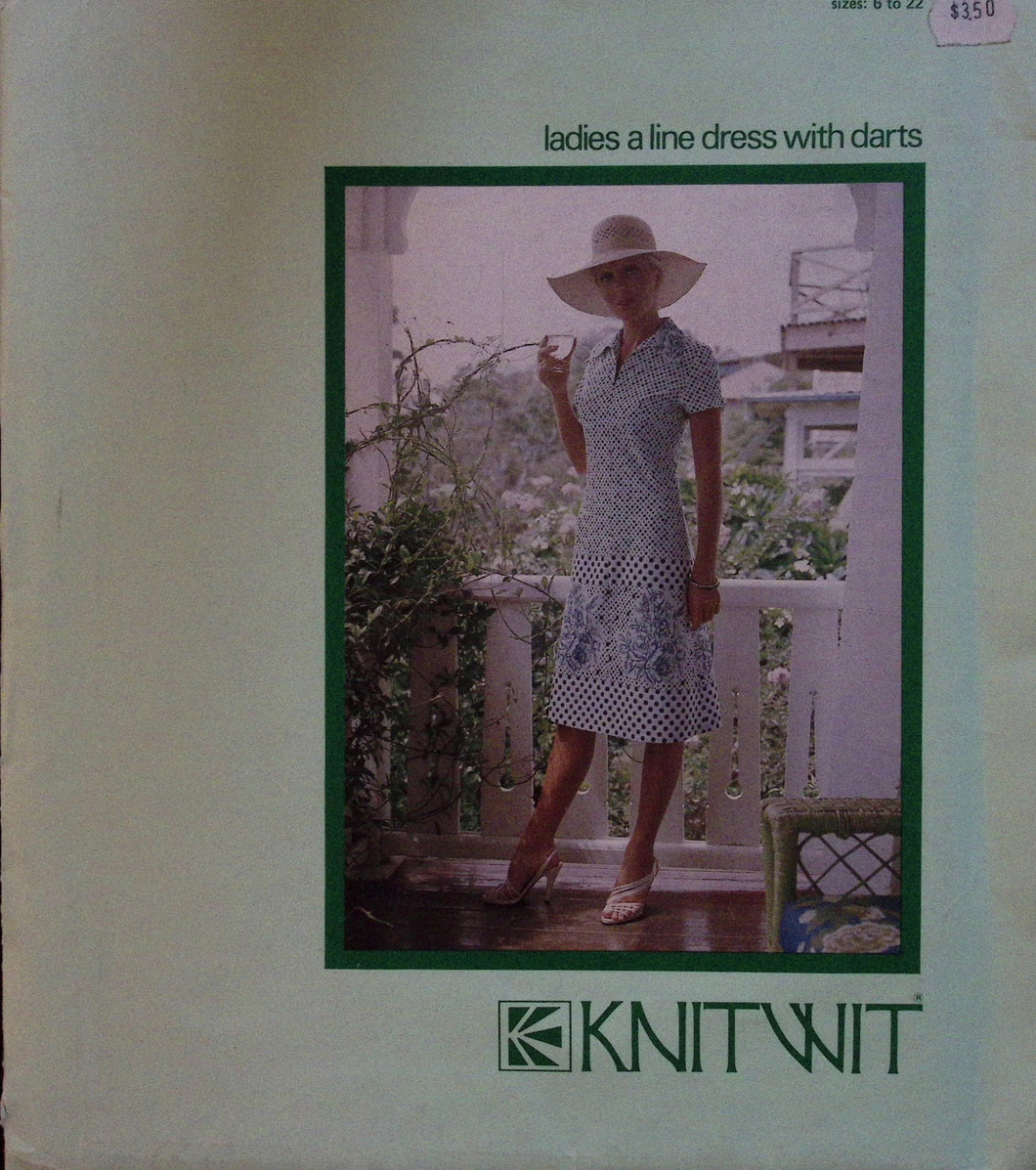 Vintage Sewing Pattern: Knitwit 3500