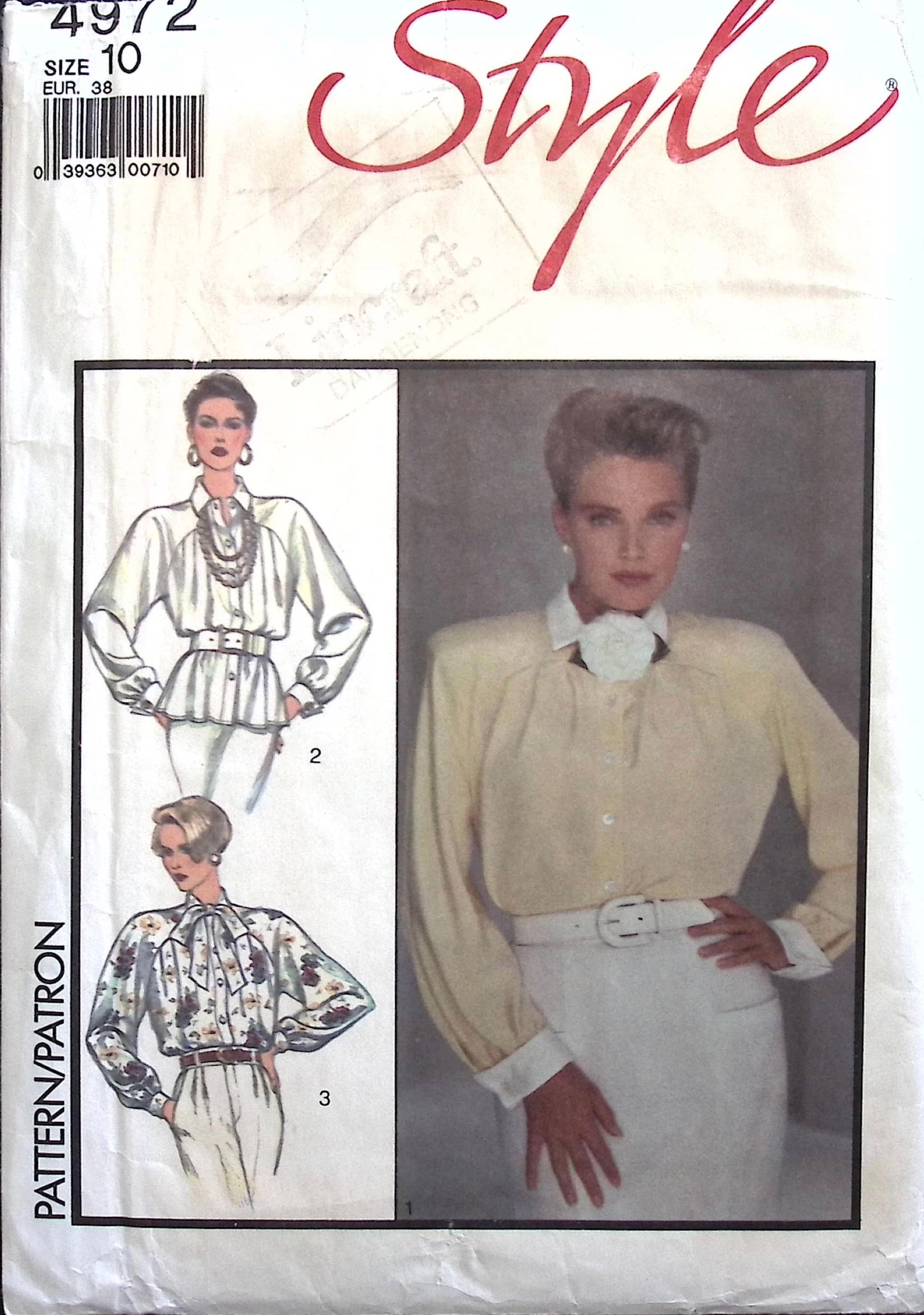 Vintage Sewing Pattern: Style 4972 – Vintage Stitch Australia
