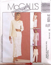 Load image into Gallery viewer, Sewing Pattern: McCalls 3105
