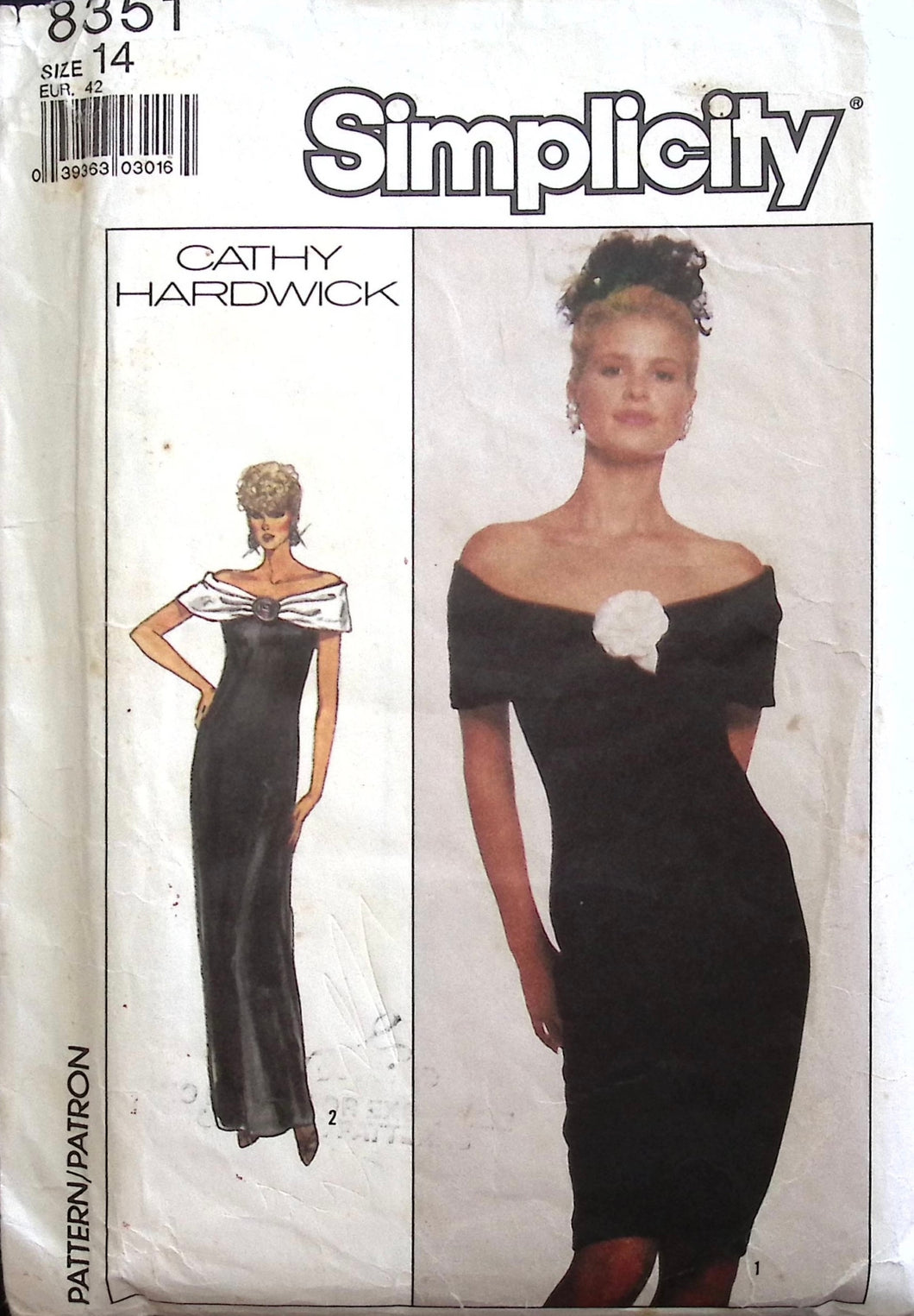 Vintage Sewing Pattern: Simplicity 8351