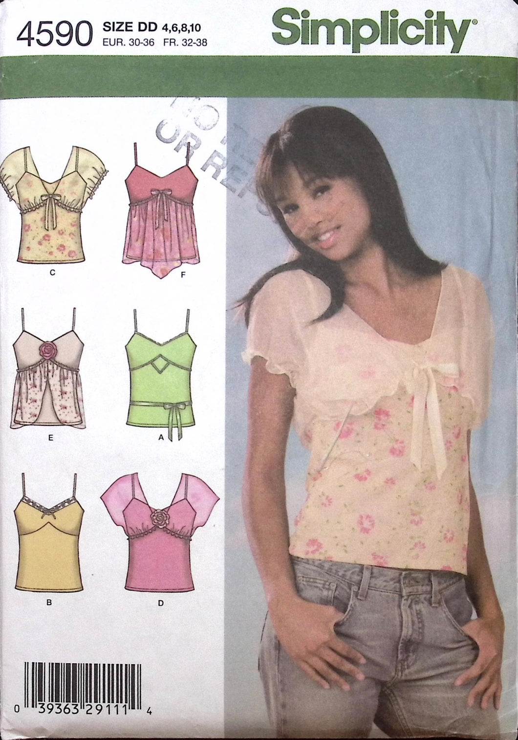 Sewing Pattern: Simplicity 4590
