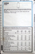 Load image into Gallery viewer, Vintage Sewing Pattern: Style 3554
