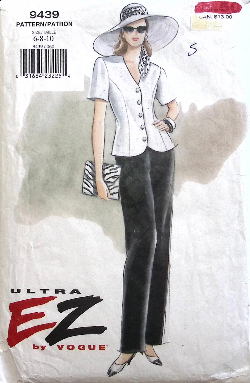Vintage Sewing Pattern: Vogue 9439