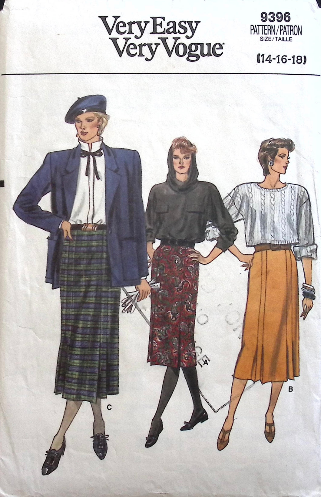 Vintage Sewing Pattern: Vogue 9396
