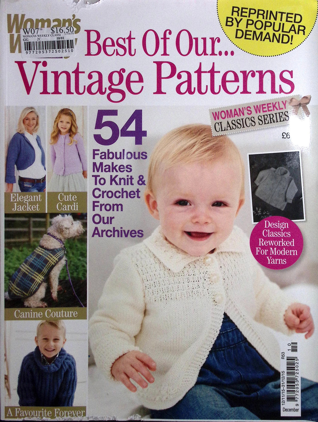 Woman's Weekly Best of Our Vintage Patterns