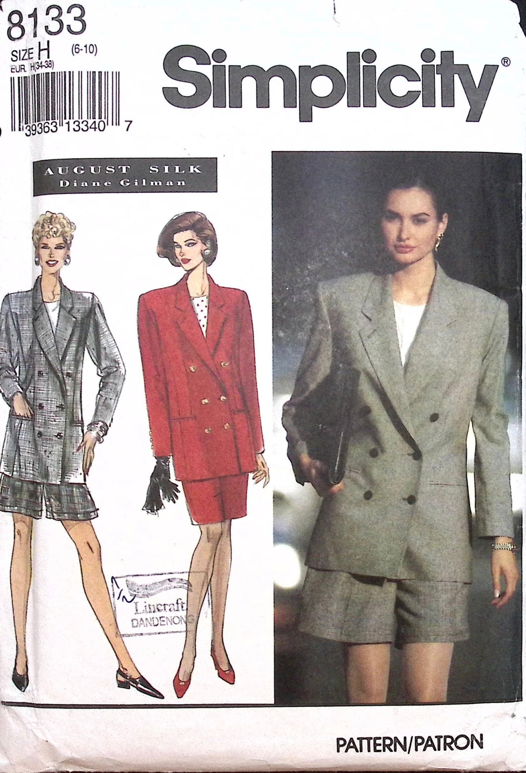 Vintage Sewing Pattern: Simplicity 8133