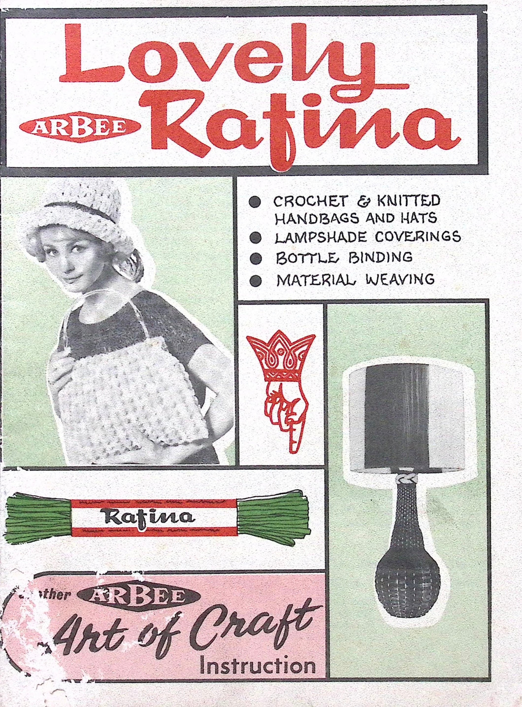 Vintage Craft Book: Lovely Rafina by Arbee