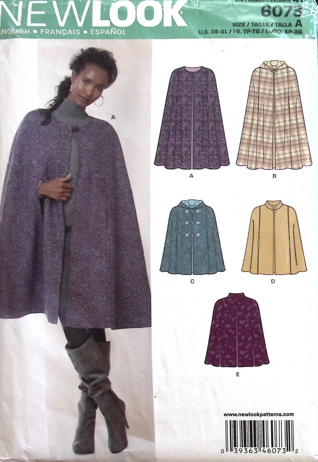 Sewing Pattern: New Look 6073