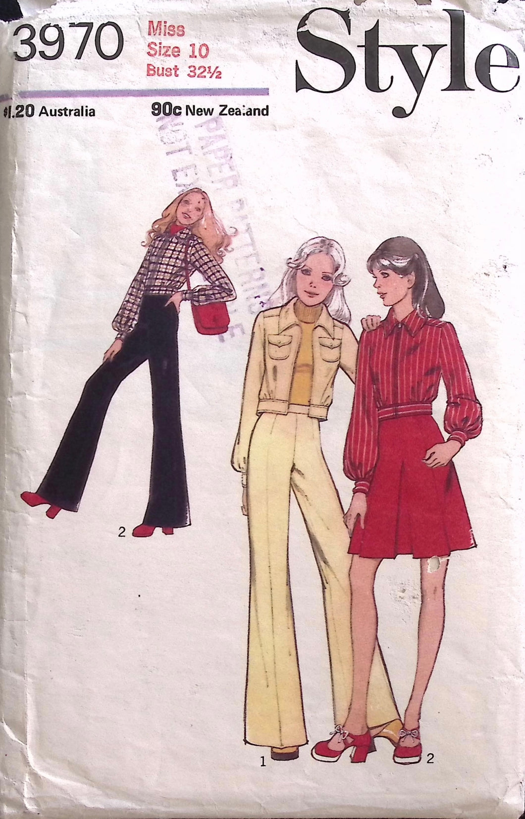 Vintage Sewing Pattern: Style 3970