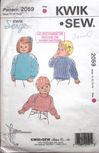 Load image into Gallery viewer, Vintage Sewing Pattern: Kwik Sew 2059
