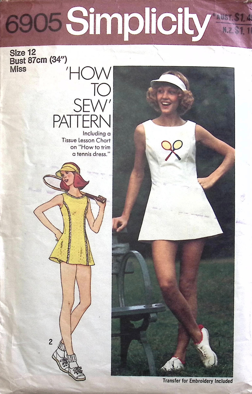 Vintage Sewing Pattern: Simplicity 6905