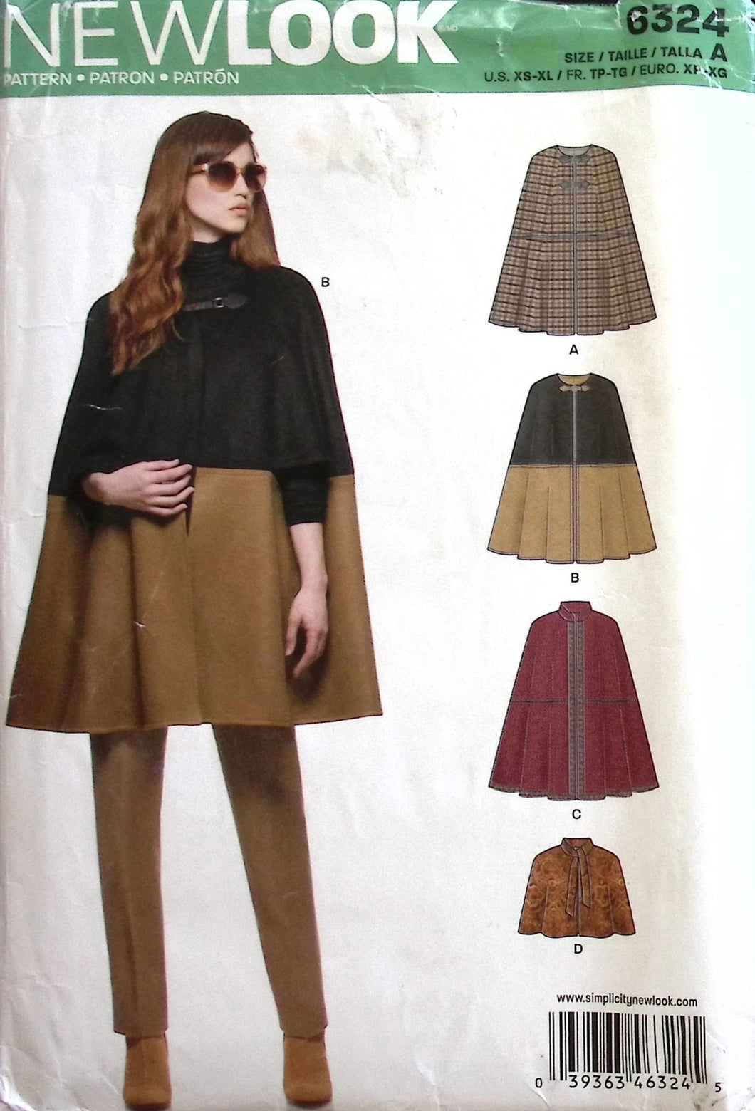 Sewing Pattern: New Look 6324