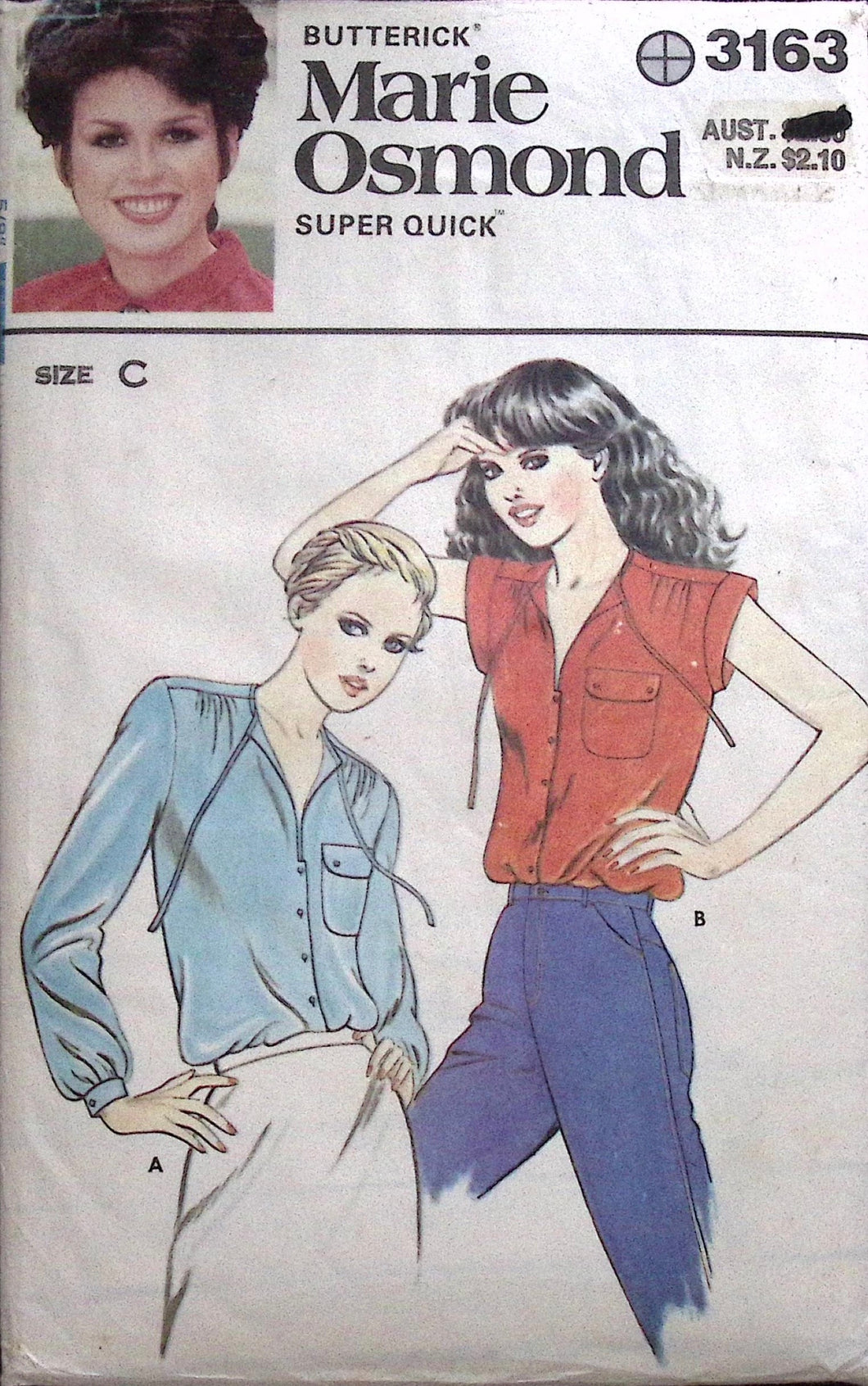 Vintage Sewing Pattern: Butterick 3163