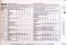 Load image into Gallery viewer, Sewing Pattern: Simplicity 2909
