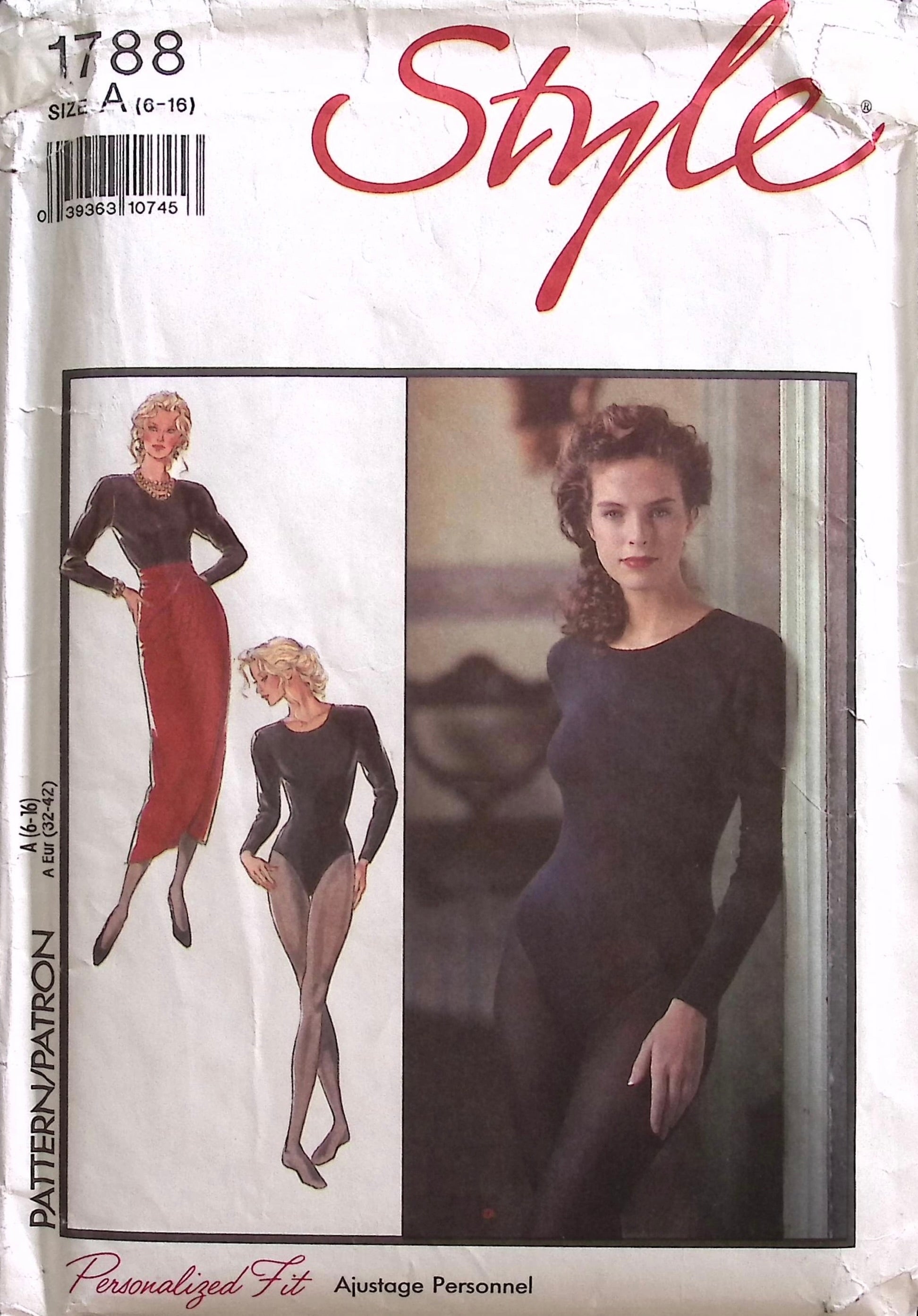 Vintage Sewing Pattern: Style 1788 – Vintage Stitch Australia