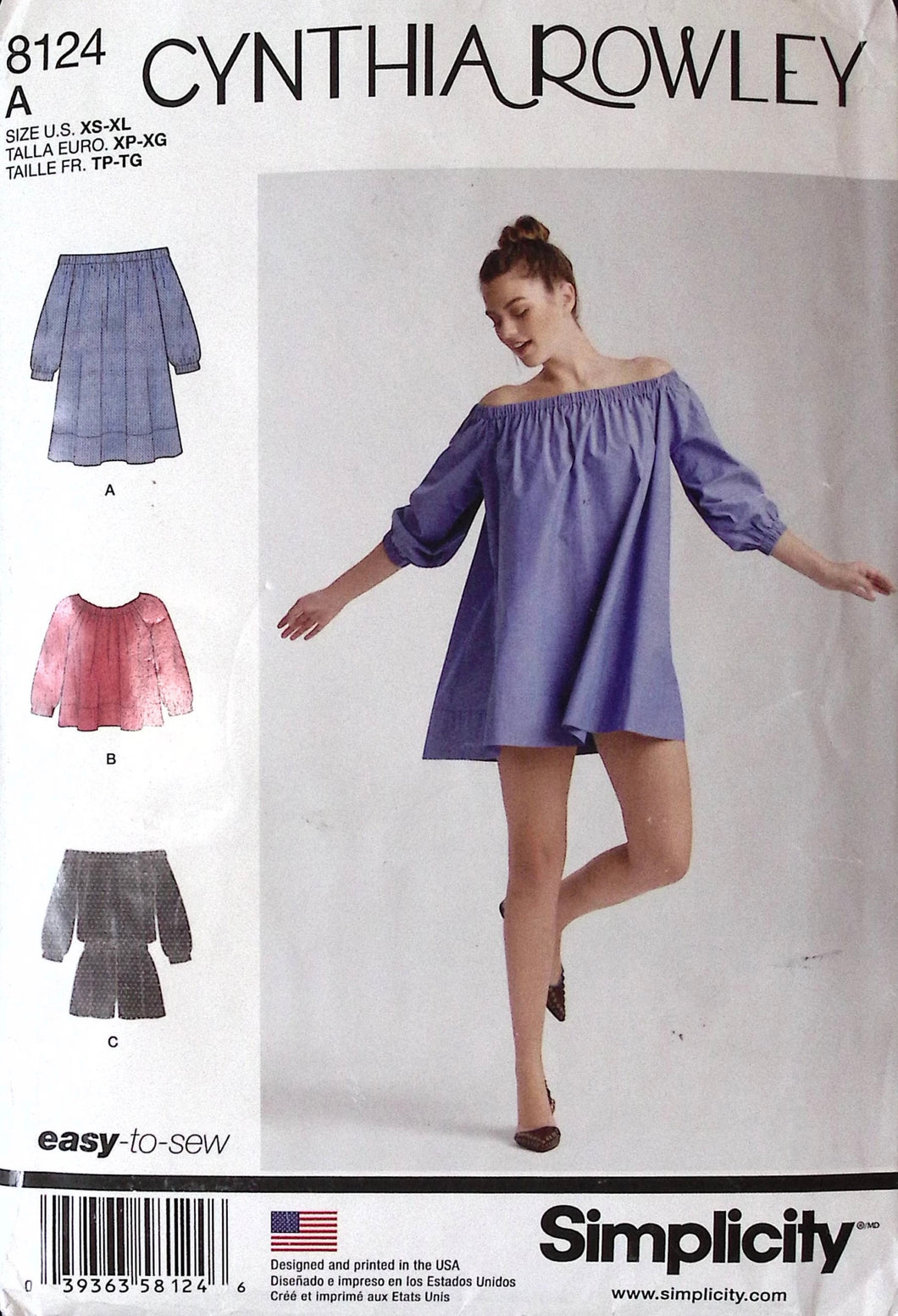 Sewing Pattern: Simplicity 8124