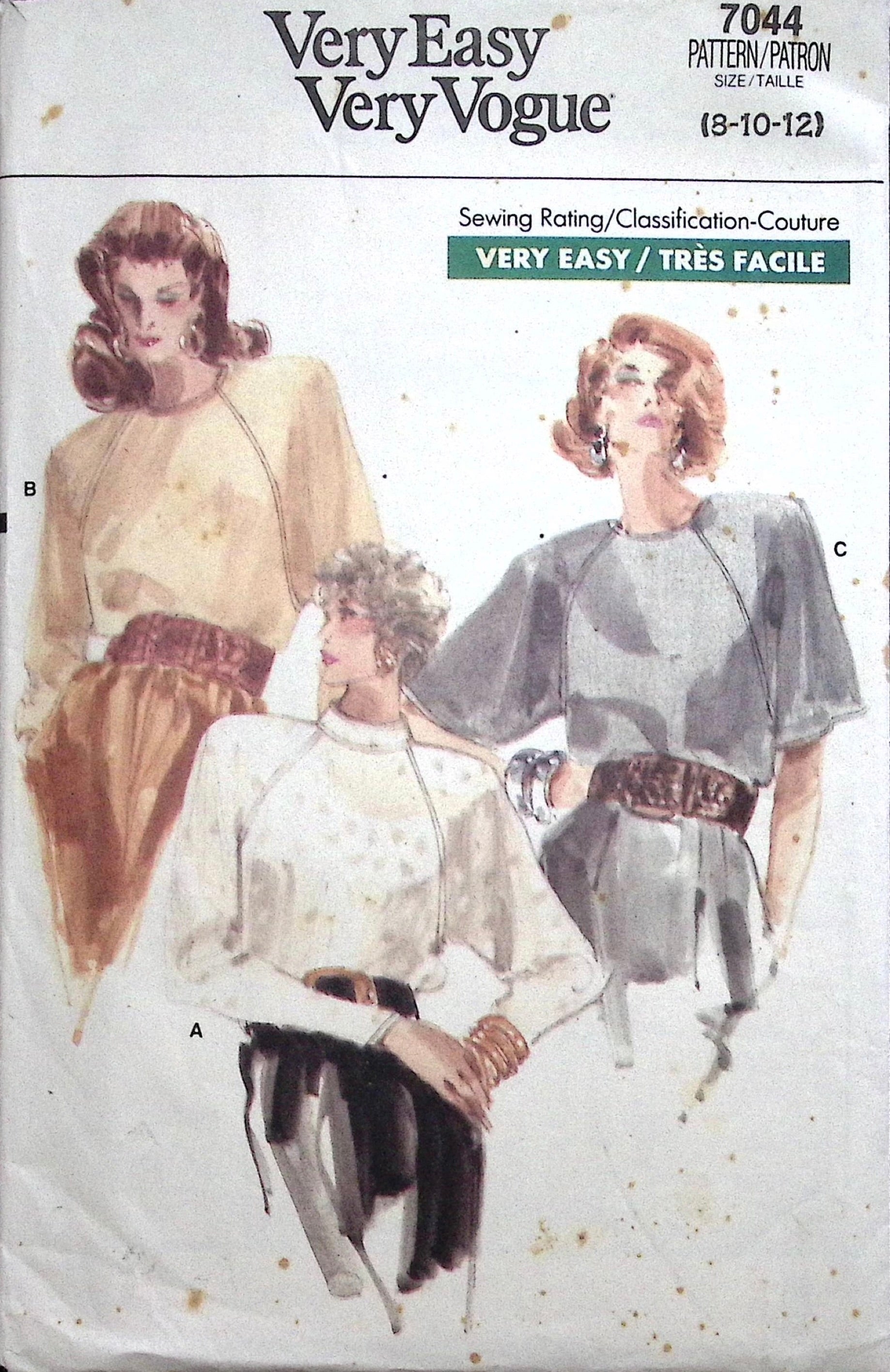 Vintage Sewing Pattern: Vogue 7044 – Vintage Stitch Australia