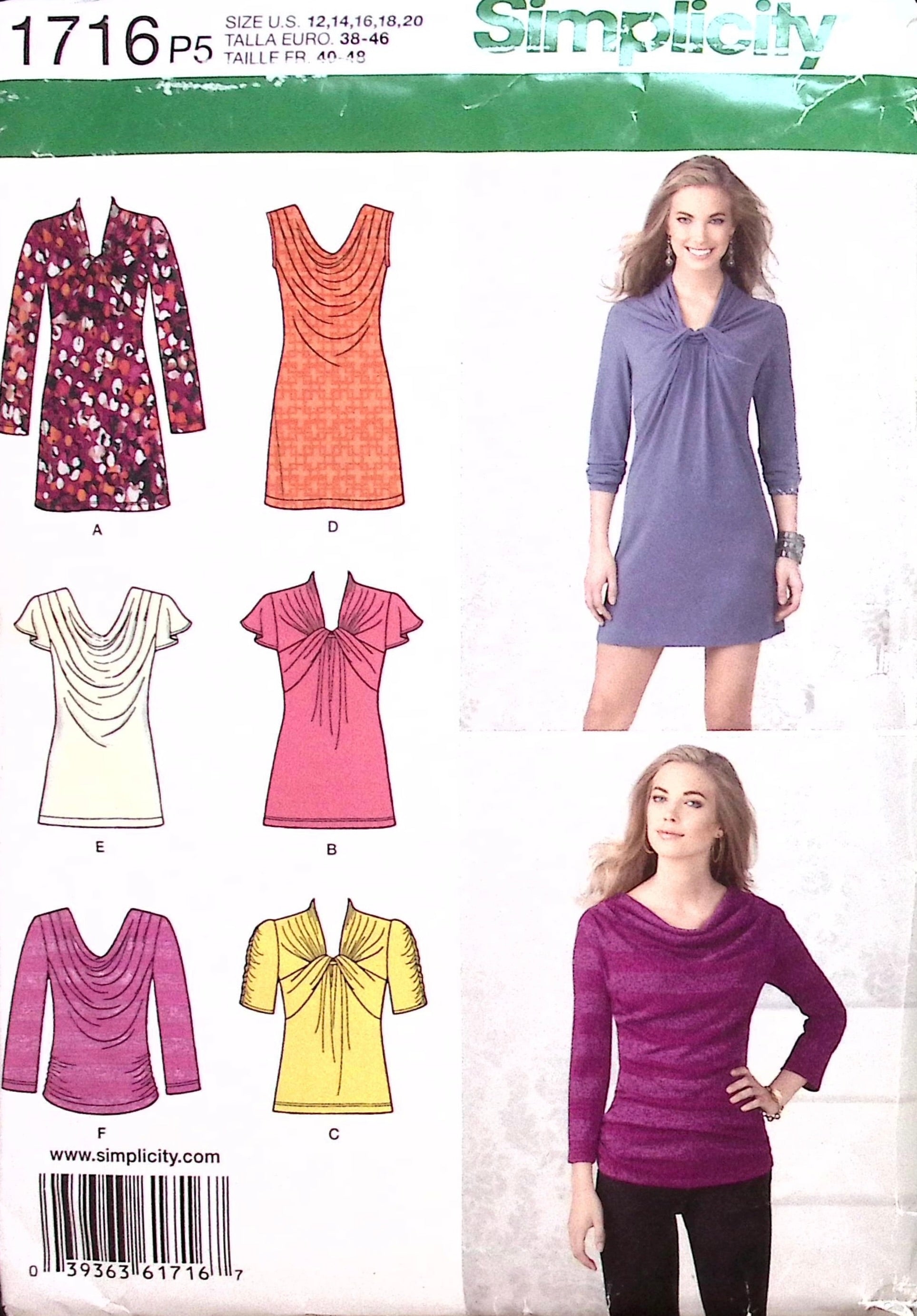 Sewing Pattern: Simplicity 1716 – Vintage Stitch Australia