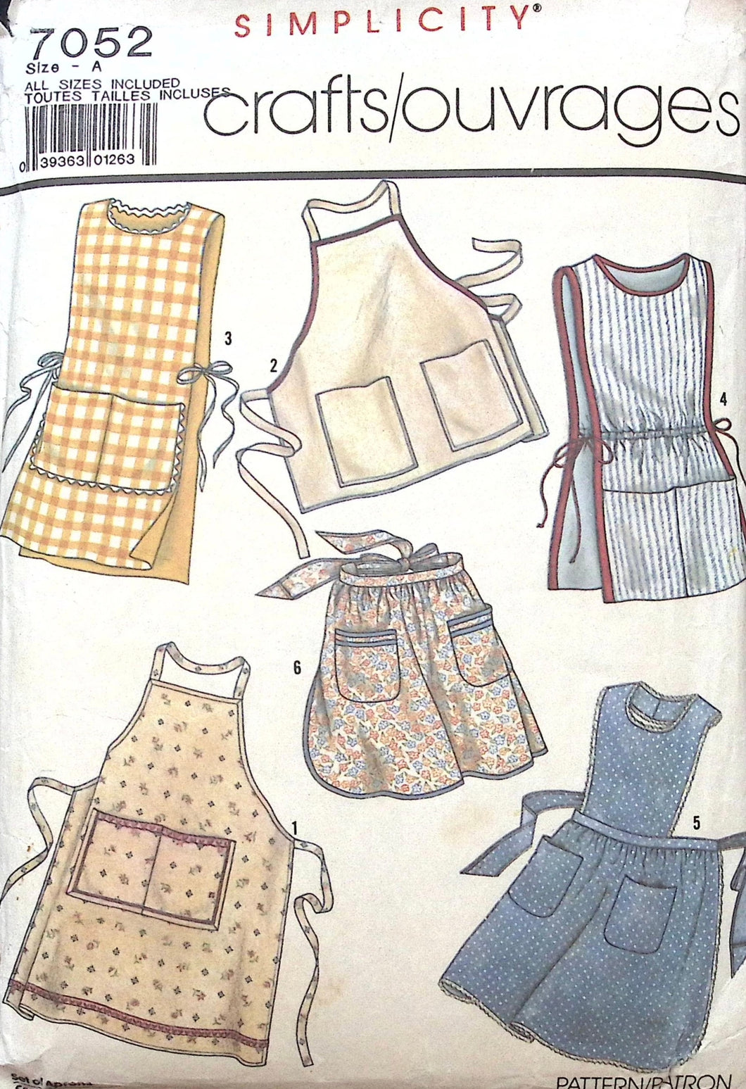 Vintage Sewing Pattern: Simplicity 7052